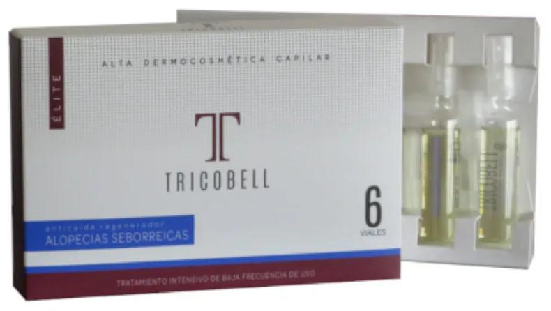 Tricobell Elite Anti-Haarausfall-Ampullen gegen seborrhoische Alopezie, 6 Einheiten