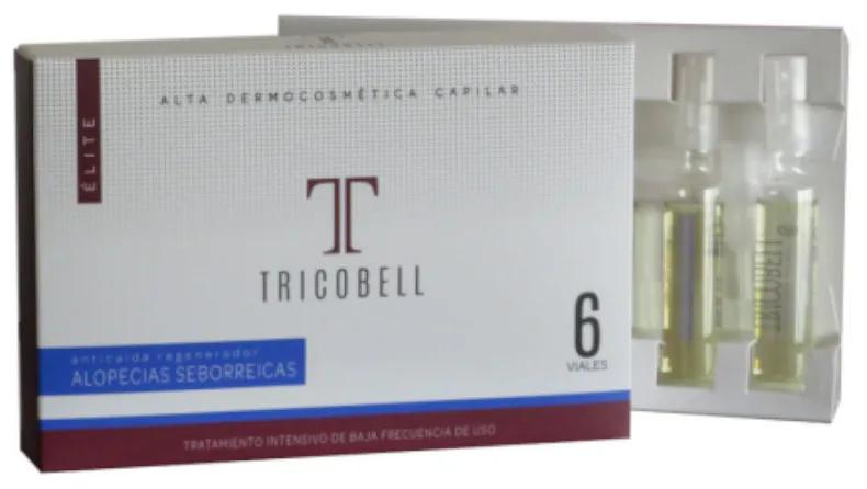 Tricobell Elite Anti-Haaruitval Ampullen voor Seborrheic Alopecia 6 stuks