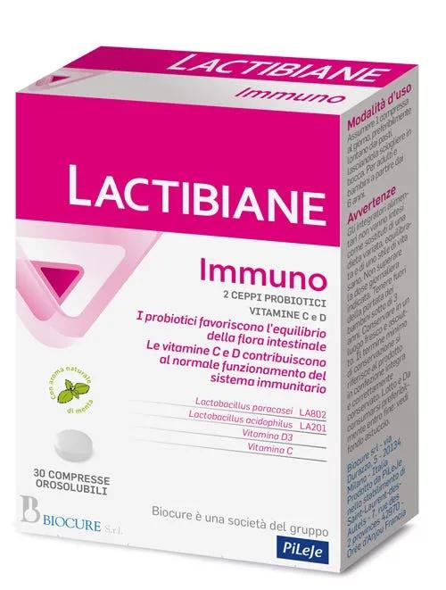 Lactibiane Immuno Integratore Sistema Immunitario 30 Compresse