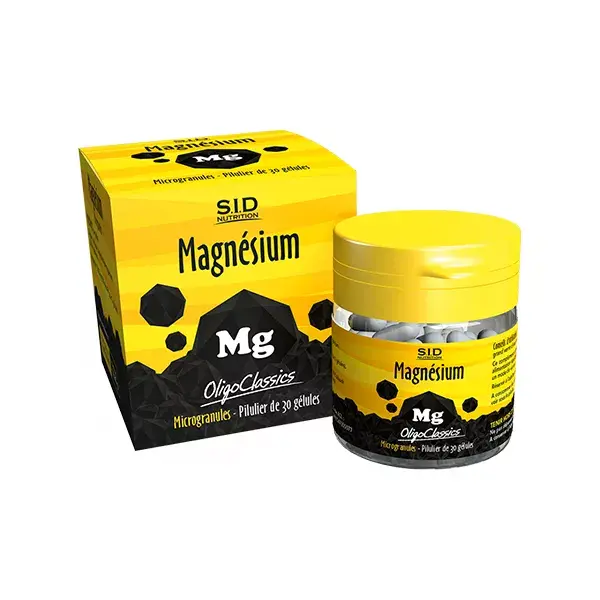 SID Nutrition Oligo Classics Magnésium 30 gélules