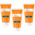 Avène Solar Fluid without Perfume Normal or Combination Skin SPF50+ 3x50 ml