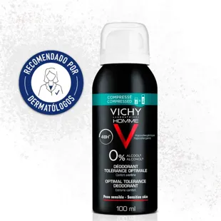 Vichy Homme Desodorante Tolerancia Óptima 100 ml