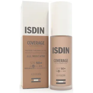 Isdin Coverage Makeup Base SPF50+ Shade 4 Golden 30 ml