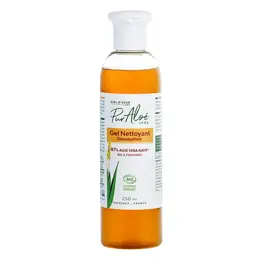 Pur Aloé Gel Nettoyant & Démaquillant Aloé Vera 78% Bio 250ml