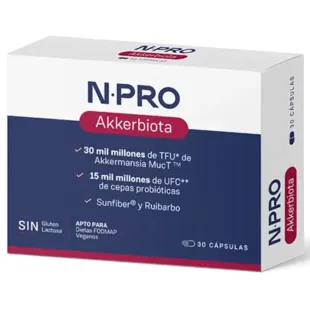 NPRO Akkerbiota 30 Capsules