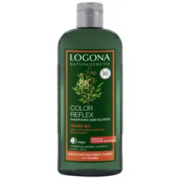 Logona Soins Capillaires Shampoing Color Reflex au Henné Bio 250ml