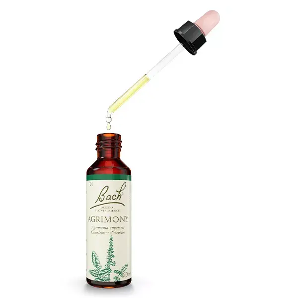 Fleurs de Bach 01 Agrimony Aigremoine 20 ml