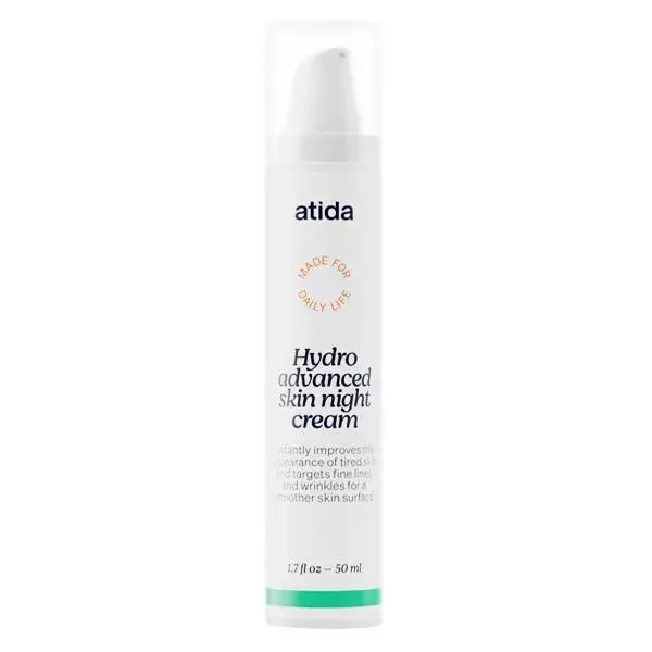Atida Visage Crème de Nuit Anti-Âge Hydro Advanced Skin 50ml