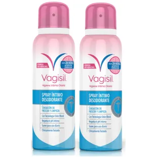 Vagisil Intim Deodorant Spray 2x125 ml