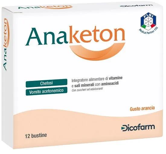 Anaketon Integratore Vitamine e Sali Minerali 12 Bustine