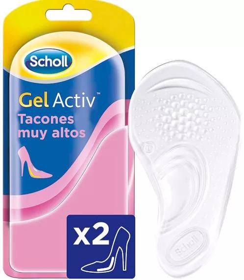 Scholl Plantilla Gel Activ Mujer Para Zapato con Tacón Alto 35-40,5
