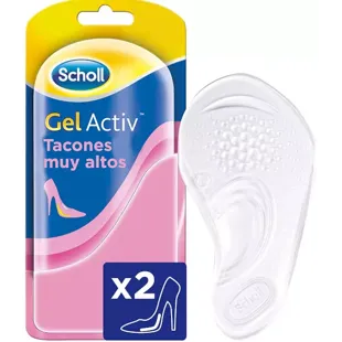 Scholl Plantillas Gel Activ Zapatos de Tacón Alto 1 Par (35-40,5)