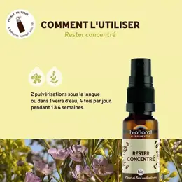 Biofloral Rester Concentré Spray Bio Demeter Spray Emotions 20 Ml