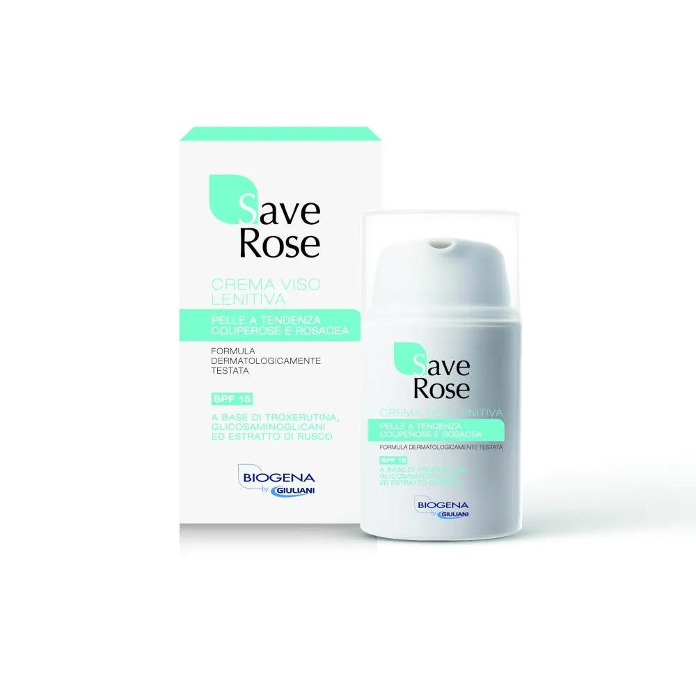 Save Rose Crema Viso Lenitiva Couperose e Rosacea 50 ml