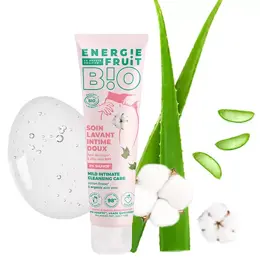 Energie Fruit Hygiène Intime Soin Lavant Fleur de Coton & Aloe Vera Bio 150ml