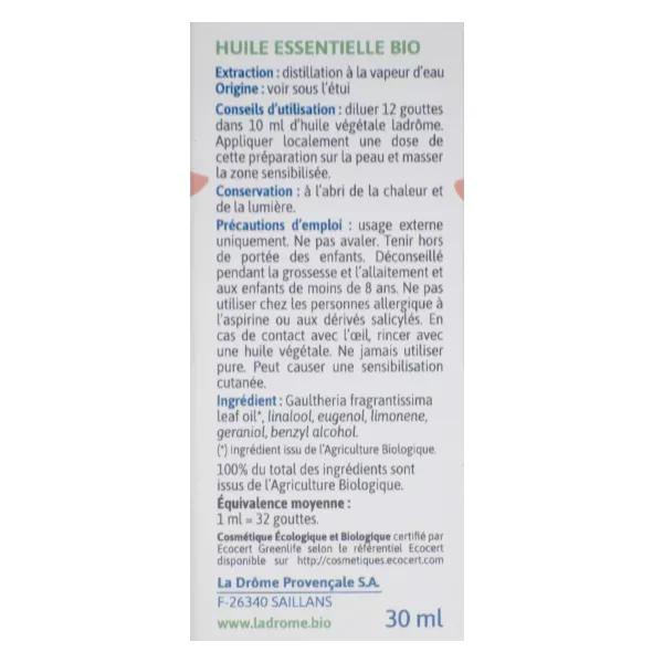 Ladrôme Aceite Esencial BIO Gaulteria 30ml