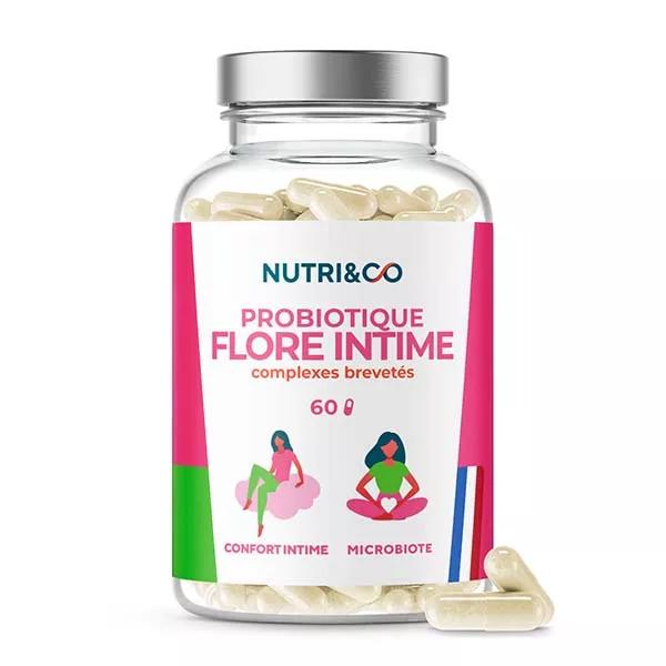 Nutri&Co Probiótico Flora Íntima Confort y Salud Vaginal 60 cápsulas