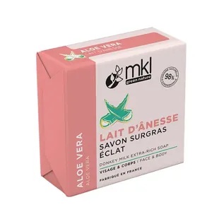 MKL Sapone Latte d'Asina Sapone Vegetale Aloe Vera 100g