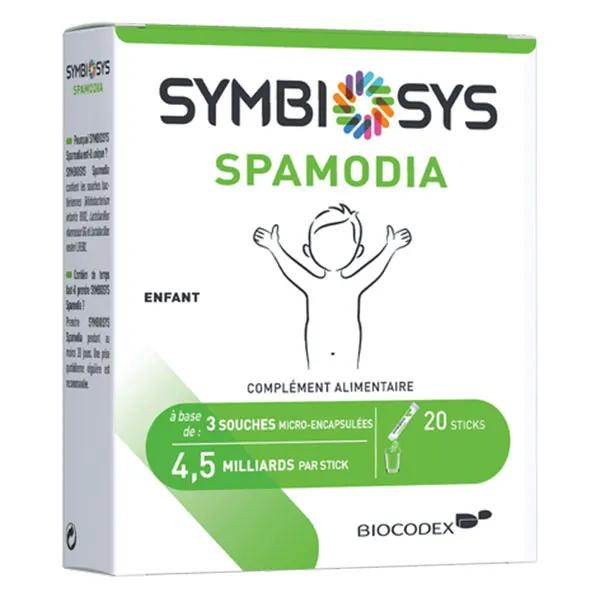 Symbiosys Spamodia Infantil Sabor Vainilla 20 barritas