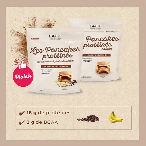 Eafit Pancakes Proteine Nature 400g