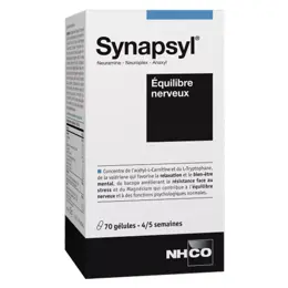 NHCO Synapsyl équilibre nerveux 70 gélules