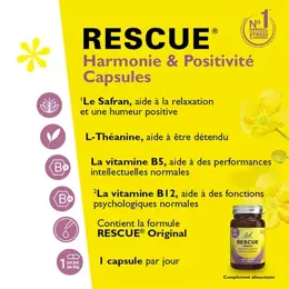 RESCUE® Capsules Harmonie & Positivité 30 unités