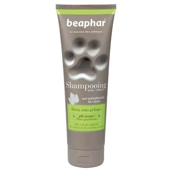 Beaphar Shampoing Premium Doux pour Chiens Tous Pelages 250ml