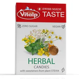 VITALP - Bonbons sans sucre - Plantes 25g