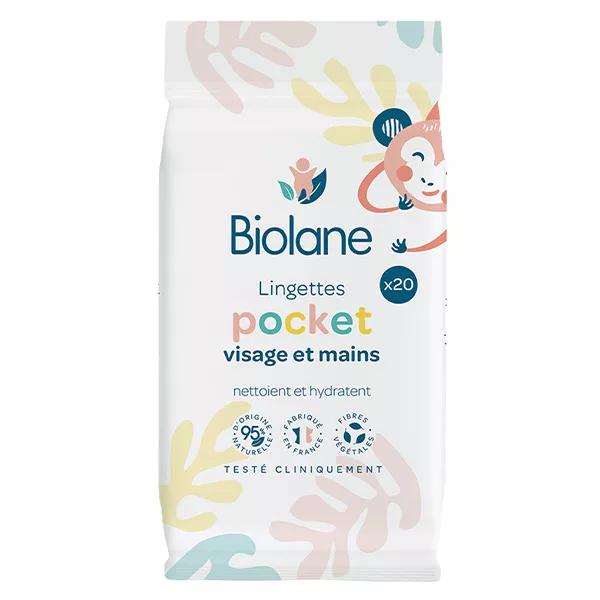Biolane Toallitas Rostro y Manos 20 toallitas