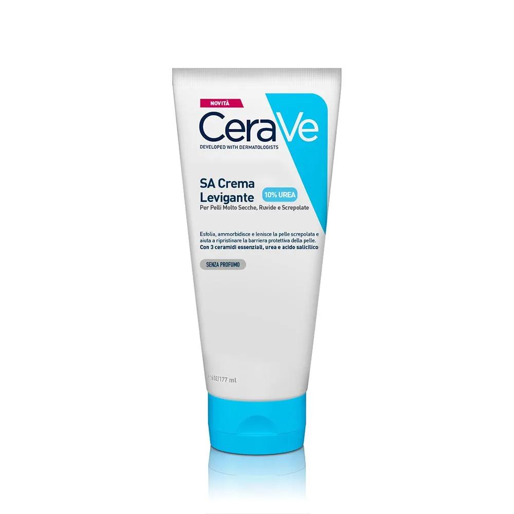 CeraVe SA Crema levigante 10% UREA per Pelle Molto Secca, Ruvida e Screpolata 177 ml