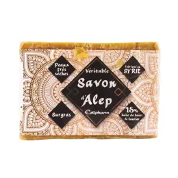 Estipharm Savon d'Alep 15% d'Huile de Baies de Laurier 190g