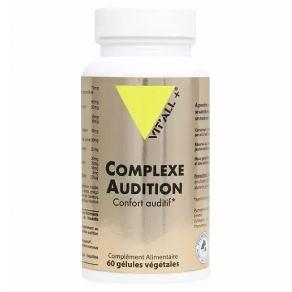 Vit'all+ Complexe Audition 60 gélules végétales