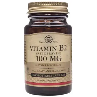 Solgar vitamin B2 (riboflavin) 0 0 mgc