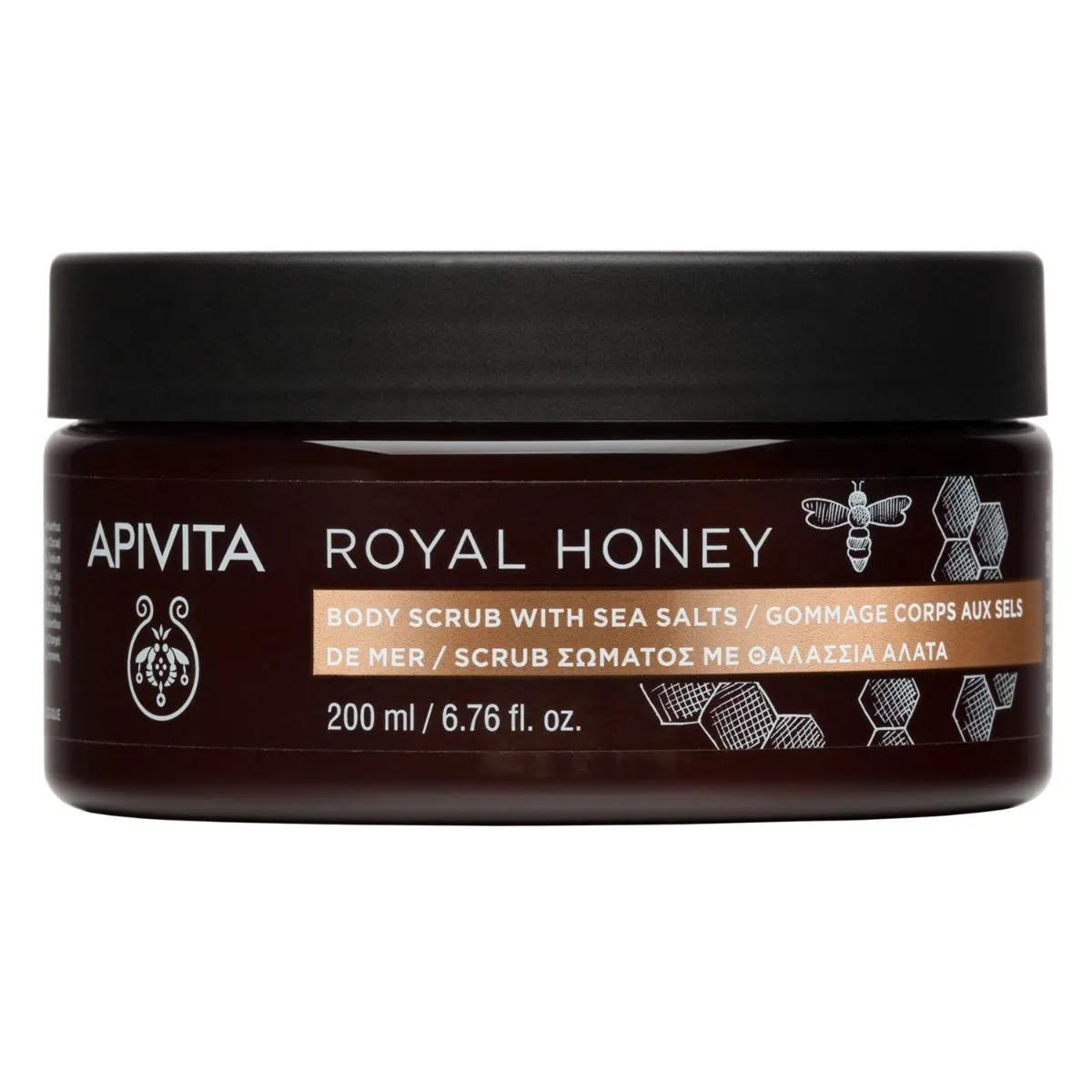 Apivita Royal Honey Scrub Corpo con Sali Marini 200 ml