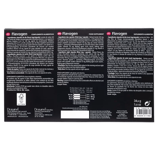 Drasanvi Flavogen Biphase 60 Capsules