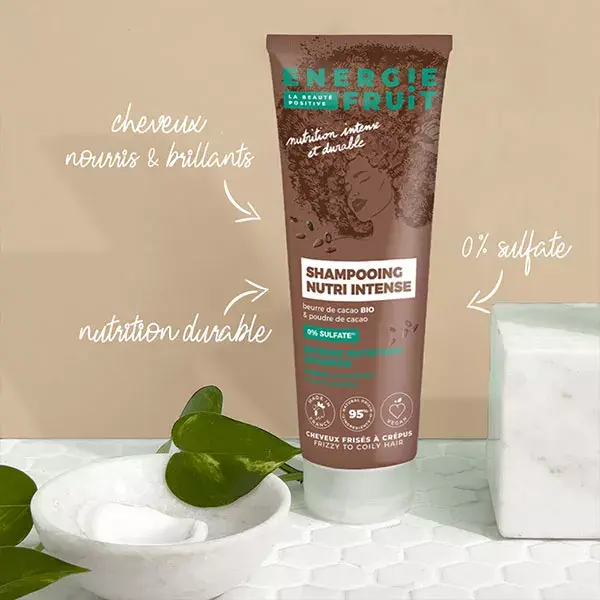 Energie Fruit Cheveux Shampoing Nutri Intense Beurre de Cacao 250ml