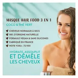 Lovea Coco & Thé Vert Hair Food Masque 3 en 1 390ml