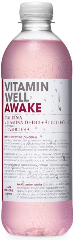 VITAMIN WELL Awake Himbeere 500 ml