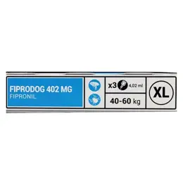 Biocanina Fiprodog 402mg Très Grand Chien de 40 à 60kg 3 pipettes