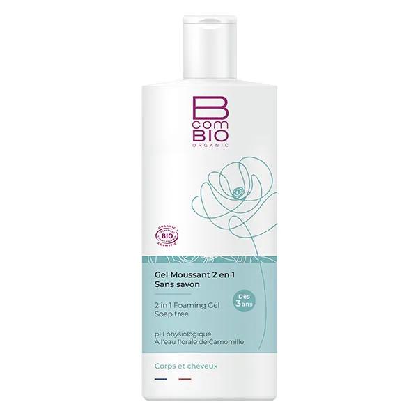 B com Bio Gel Limpiador 2 en 1 Cuerpo y Cabello 500ml