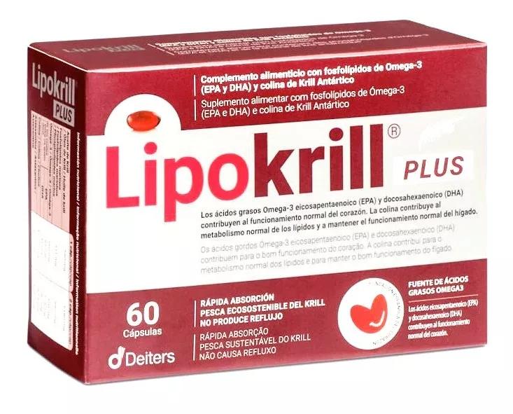 deiters Lipokrill Omega 3 de Krill Antártico 60 Cápsulas 