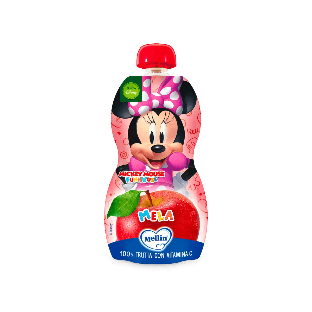 Mellin Pouch Disney Mickey Mouse Merenda Mela 110G