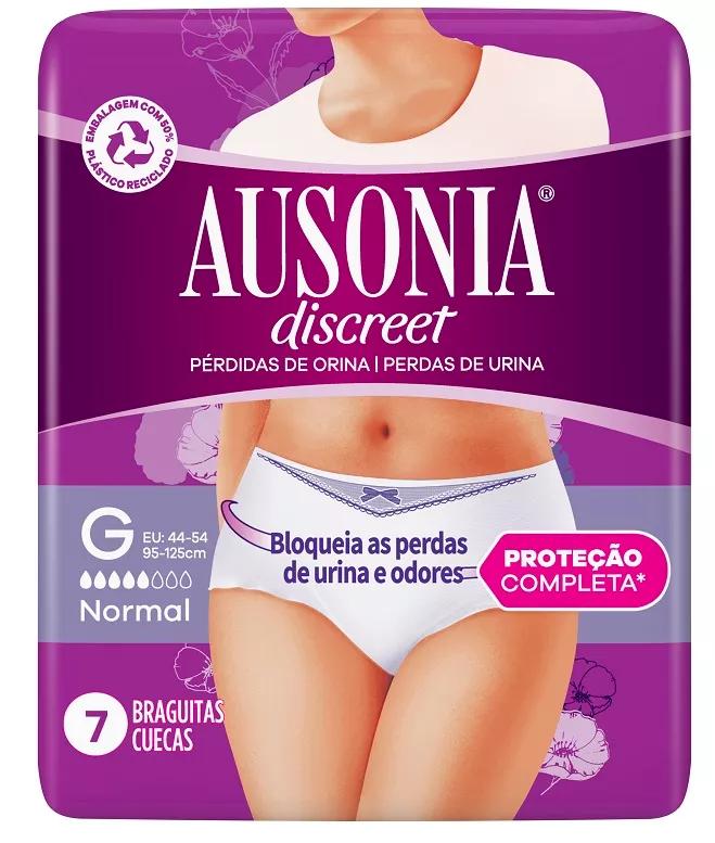 Ausonia Discreet Pants Normal Cintura Baja T.G 7 Unidades