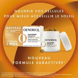 Oenobiol Sun Expert Préparateur Solaire Peau Sensible Lot de 2 x 30 gélules