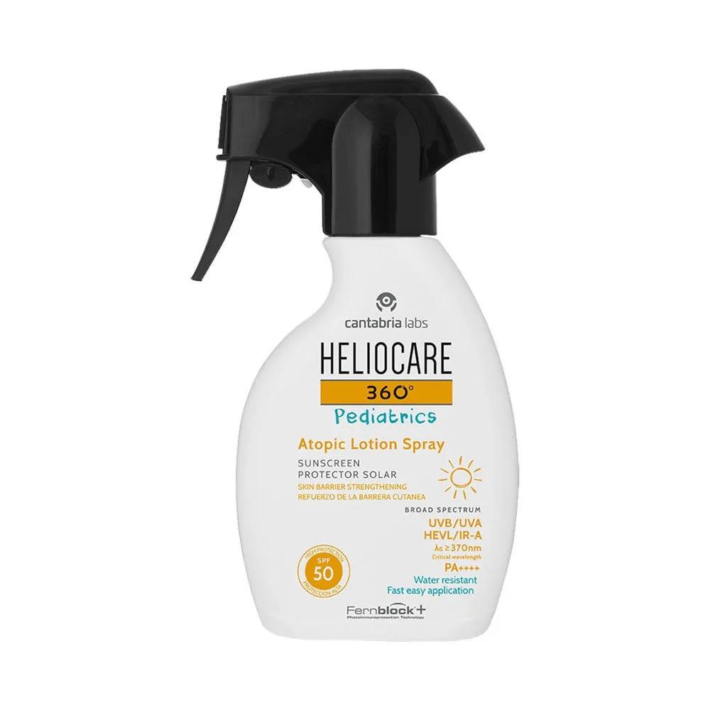 Heliocare 360° Pediatrics Atopic Lotion Spray SPF 50 Lozione Solare Bambini 250 ml