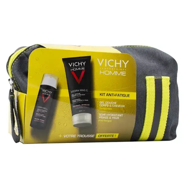 Vichy Homme Kit Antifatiga Estuche Hydra Magic C+ 50ml + Gel de Ducha 200ml