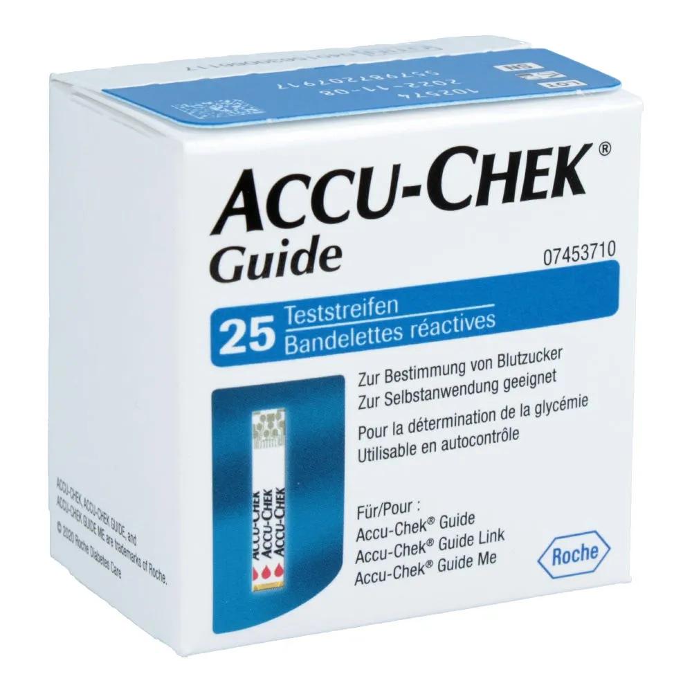 Accu-Chek Guide Strisce Reattive Glicemia 25 Pezzi