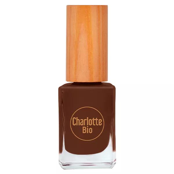 Charlotte Bio Les Ongles Esmalte de uñas de origen biológico con chispas de chocolate 10 ml