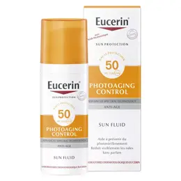 Eucerin Sun Protection Photoaging Control Fluide Solaire Anti-Âge SPF50 50ml