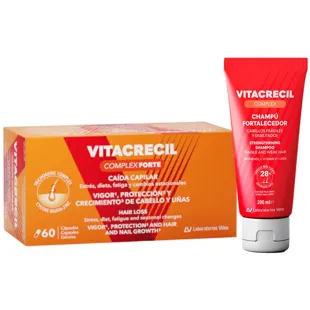 Vitacrecil Complex Strengthening Shampoo 200 ml + Vitacrecil Complex Forte 60 Capsules